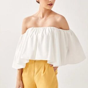Kleora Off Shoulder Cropped Top